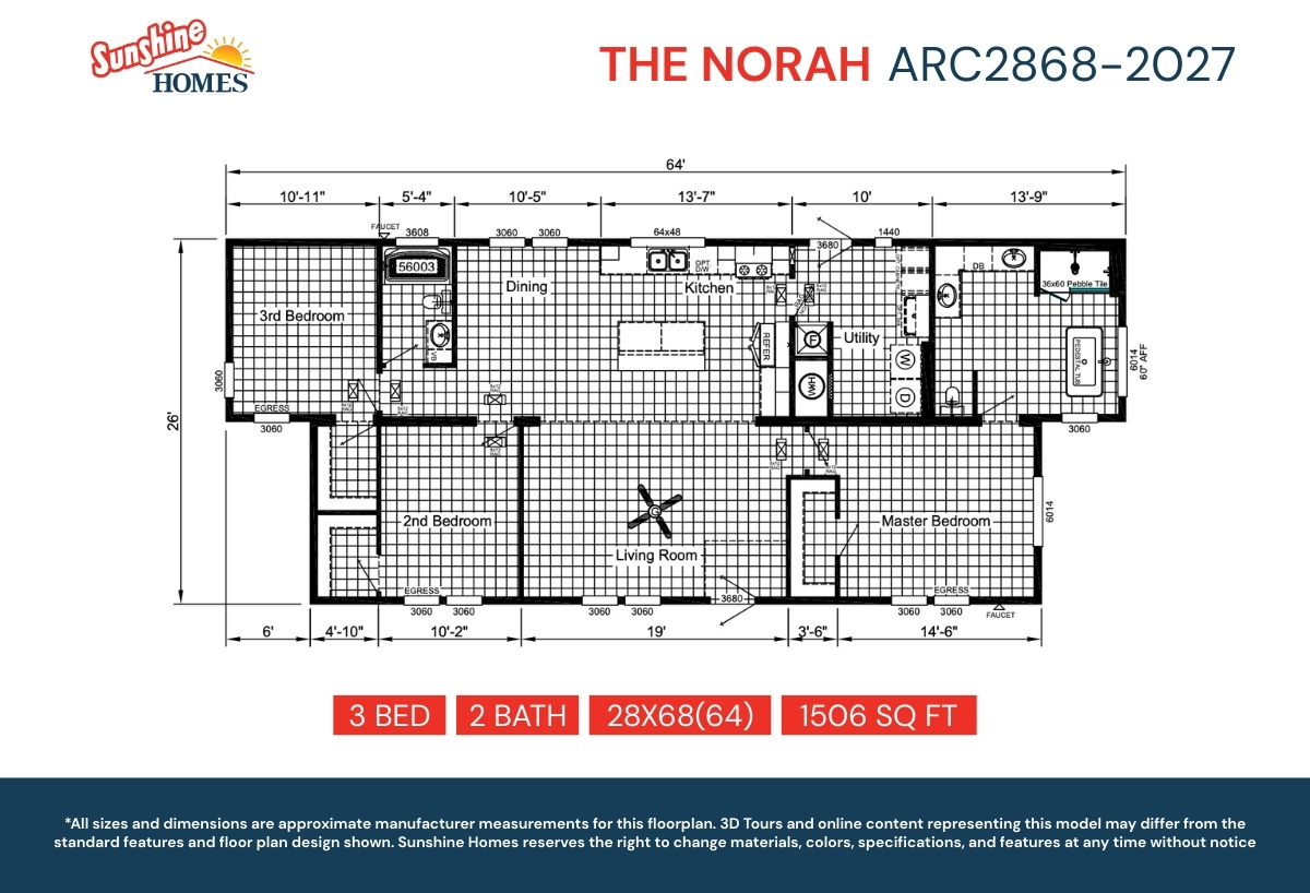 ARC The Norah ARC2868-2027 - Sunshine Homes